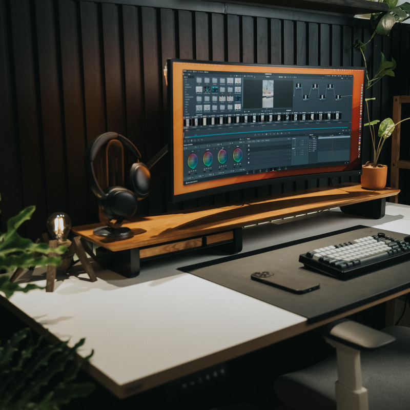 34" Ultrawide მრუდე მონიტორი
